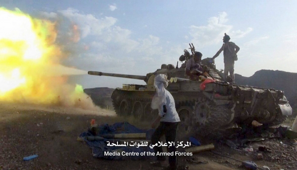 الضالع.. سقوط قتلى وجرحى في صفوف الحوثيين بقصف مدفعي لقوات الجيش