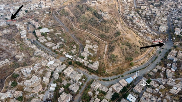 تعز.. مليشيا الحوثي تشق طريقاً وتستحدث معسكراً جديداً شمال شرق المدينة