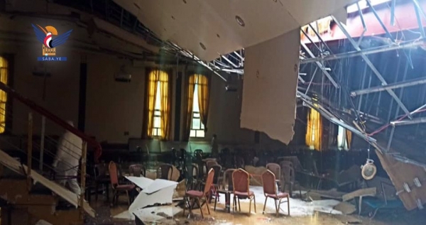 صنعاء.. إصابة طالبتين في جامعة العلوم إثر انهيار سقف الصالة أثناء حفل تخرجهن