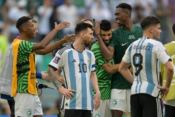 السعودية تحقق أولى مفاجآت كأس العالم 2022 بفوز تأريخي على أرجنتين ميسي