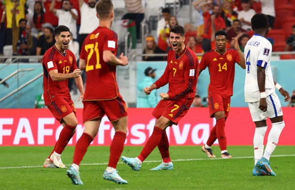 مونديال قطر 2022.. - إسبانيا تكتسح كوستاريكا بسباعية نظيفة وتنذر منافسيها بكأس العالم