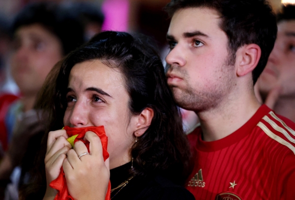العائلة الملكية واست الشعب.. - بكاء ودموع في إسبانيا بعد السقوط أمام المغرب والخروج من كأس العالم