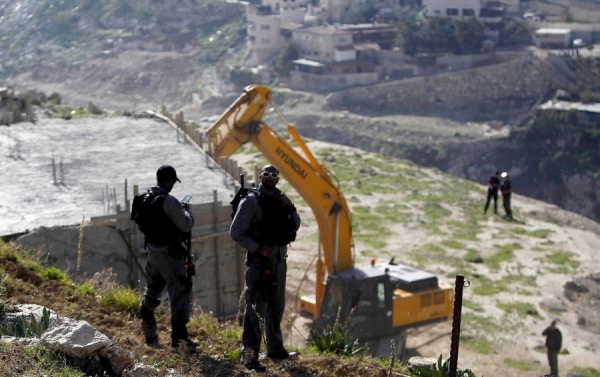 سلطات الاحتلال الإسرائيلي هدمت 935 مبنى في الضفة الغربية في العام المنصرم