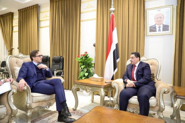 وزير الخارجية يبحث مع مسؤول ألماني تطورات الأوضاع في اليمن