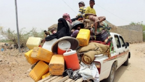 تقرير رسمي: نزوح أكثر من 31 ألف يمني خلال ثمانية أشهر