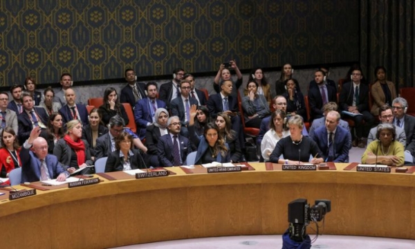 الفيتو الأمريكي يعرقل تمرير قرار في مجلس الأمن لوقف إطلاق النار في غزة