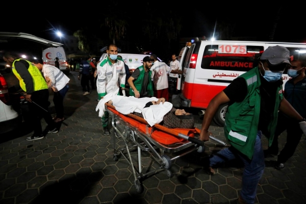 إسرائيل تواصل جرائم الإبادة في غزة ومخاوف من قصف مستشفى القدس بداخلة 12 الف نازح