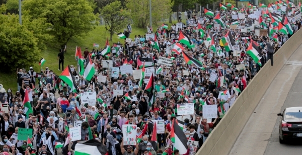 تظاهرة في تونس دعما لغزة ورفضا لتهديدات الاحتلال لرفح: "لا بديل عن البندقية"