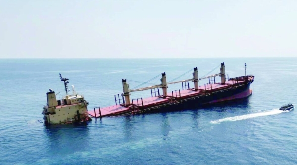 الحكومة اليمنية: وصول خبراء أمميين للمساعدة في تقييم تداعيات غرق سفينة "روبيمار"