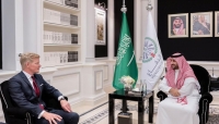 وزير الدفاع السعودي يبحث مع غروندبرغ خارطة الطريق لحل الأزمة باليمن