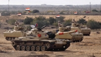 الجيش المصري ينفذ مناورة بالذخيرة الحية ويؤكد مساندته لقضية فلسطين
