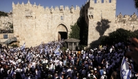بعد اقتحام المسجد الأقصى.. انطلاق مسيرة الأعلام الاستيطانية في القدس