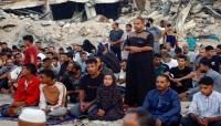 احتفالات بالعيد في غزة ومظاهرات للتضامن معهم بـ"تعز" و"عمّان" تضامنا معهم